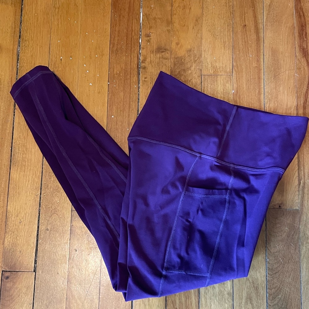 * 2 for $10* Purple Leggings with Pocket